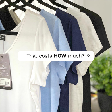 Why is sustainable clothing and slow fashion so expensive? The cost of ethical, eco-friendly fashion made in Canada