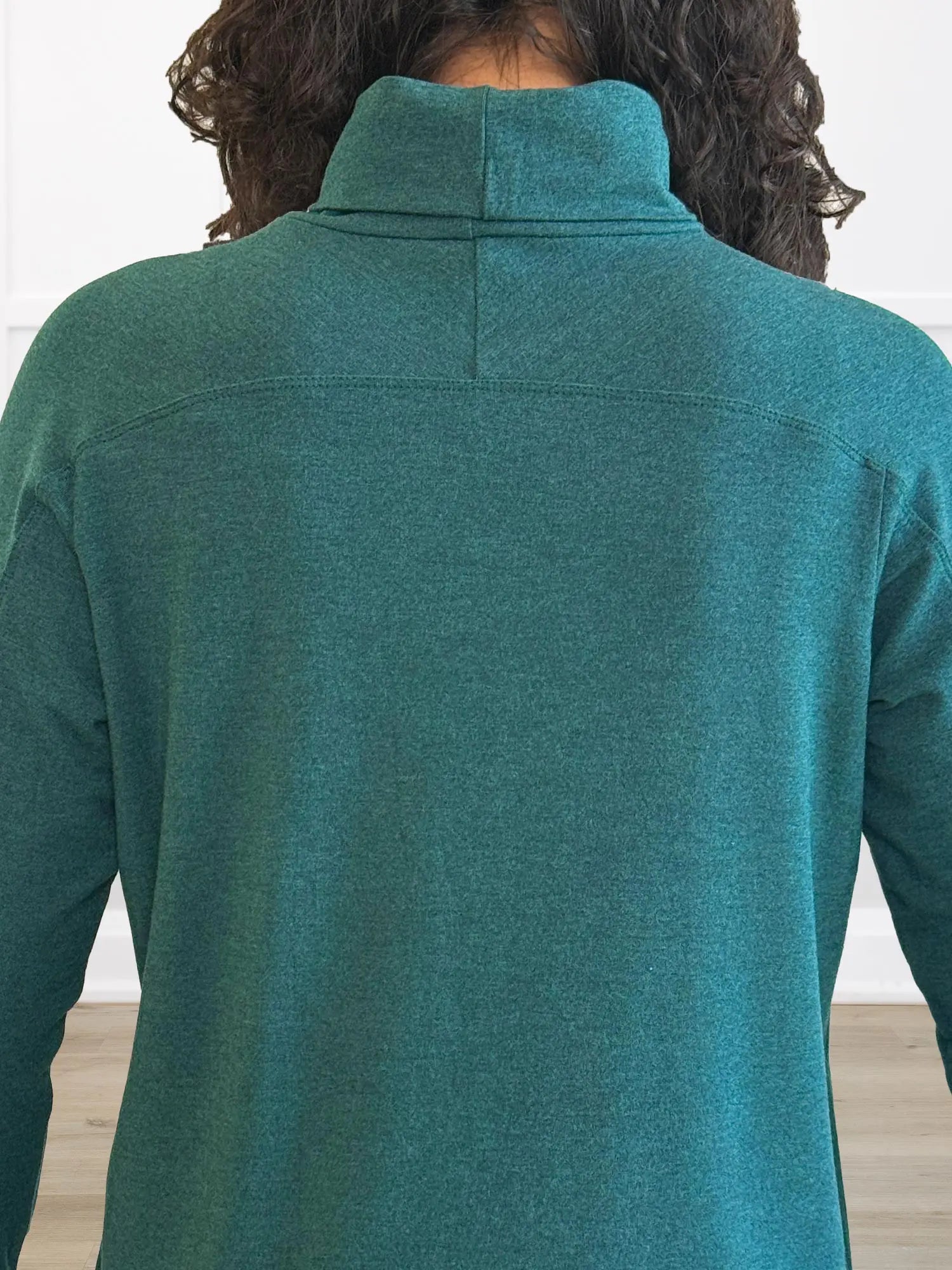 A closeup detail shot of the back of Miik&