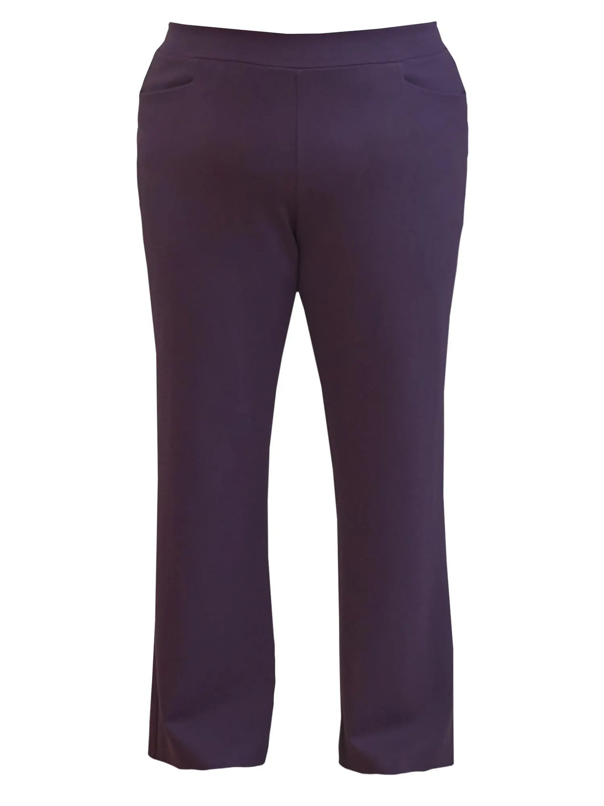 Purple pants on a white background