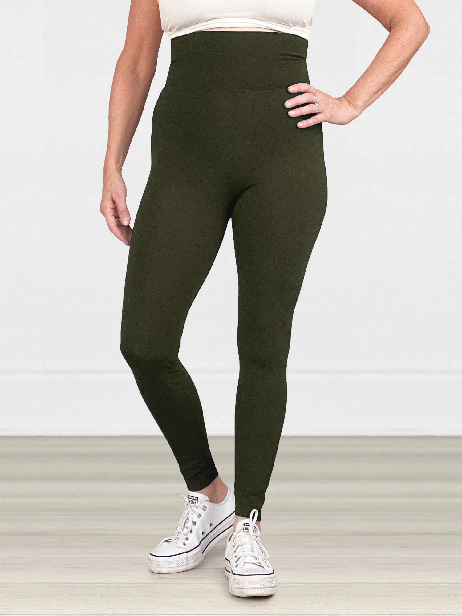Lisa2 High-Waisted Legging Sustainable Clothing Made in Canada
