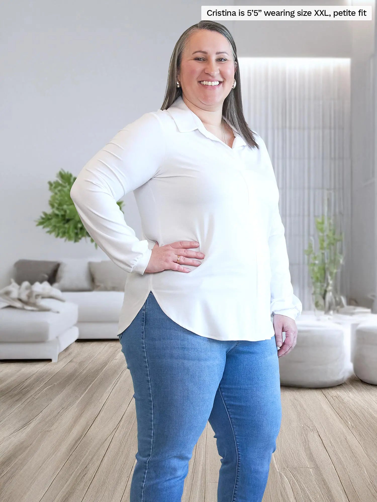 Chemise à col Lucia