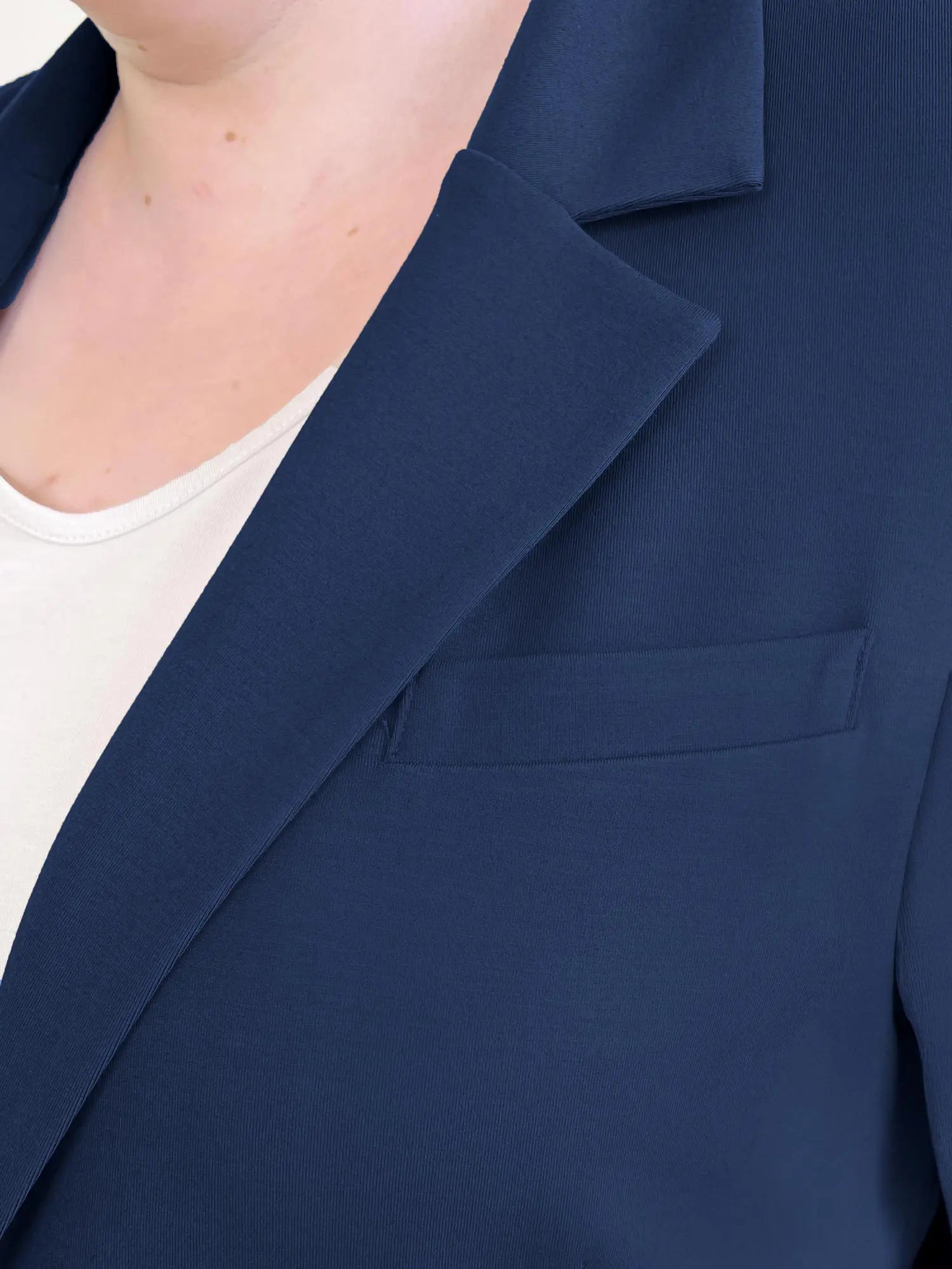 Sienna stretchy girlfriend blazer for women in Navy