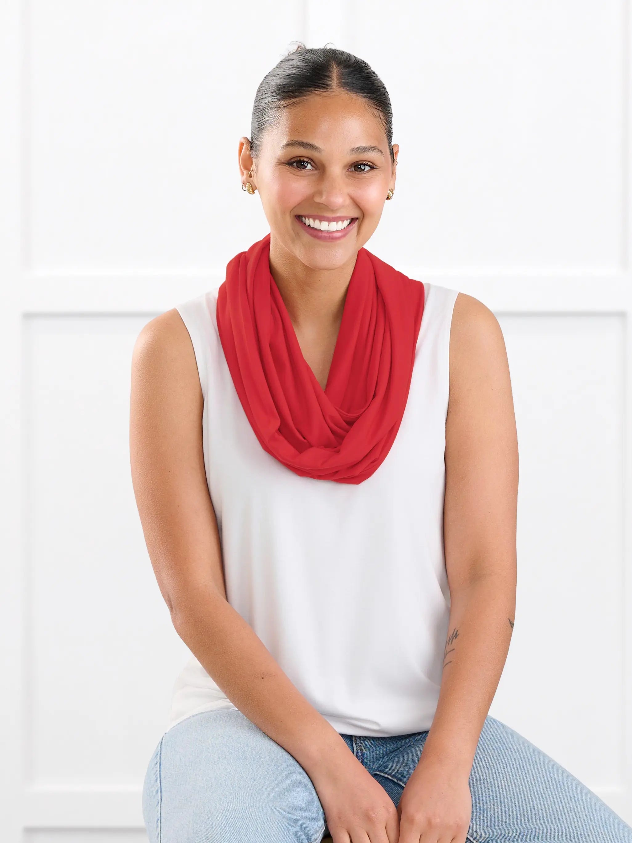 Taraji infinity scarf for women in Chili