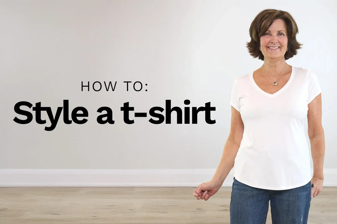 How to style a t-shirt 8 different ways