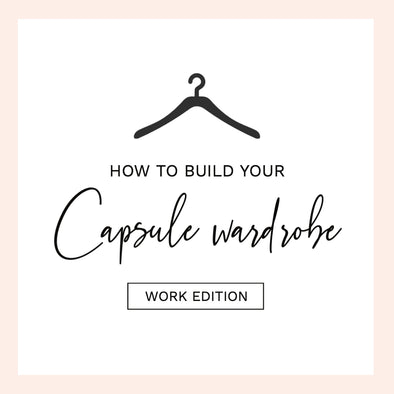 Capsule wardrobe for work
