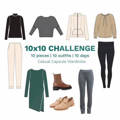 10x10 Challenge | Casual capsule wardrobe 2023
