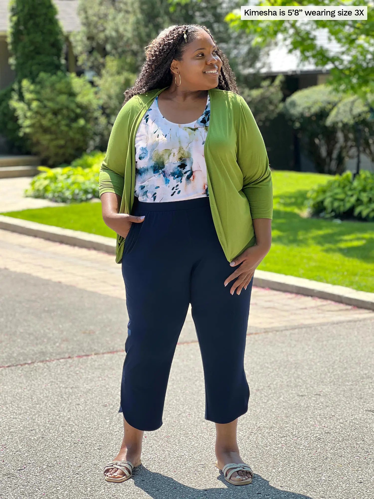 Plus size green tank top hot sale