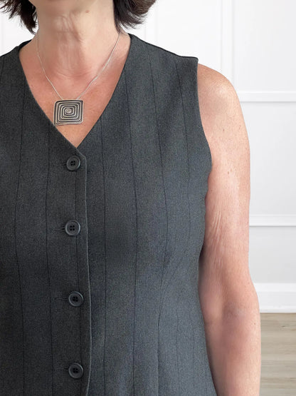 A closeup detail of Miik&