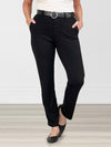 A close up image of Miik's Asia mid-rise slim pant 