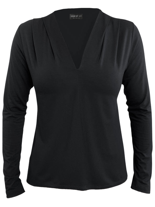 Dua v-neck long sleeve blouse