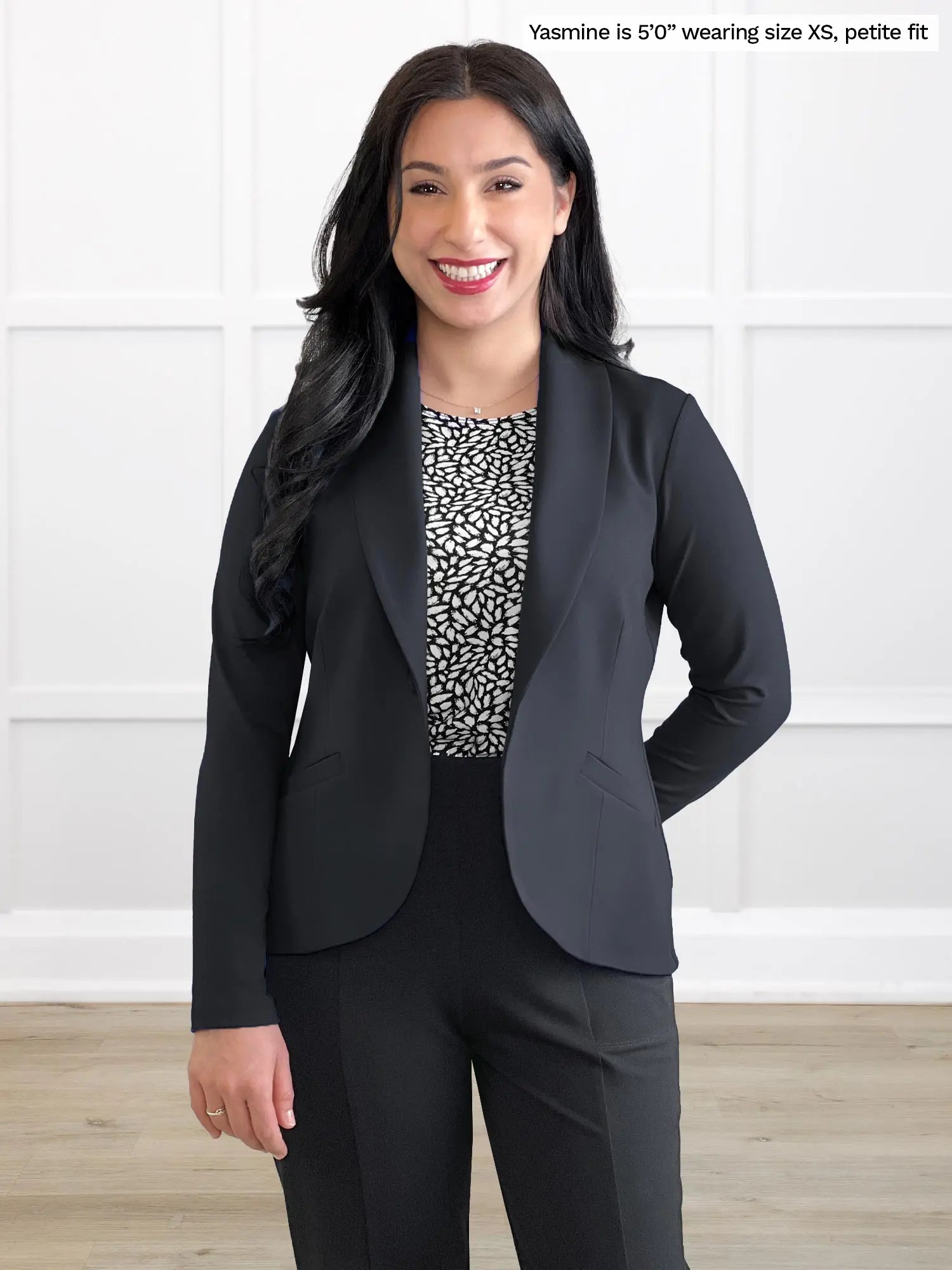 Fitted Suit Jacket Plus Size Fitted Jacket Emily Soft Stretchy