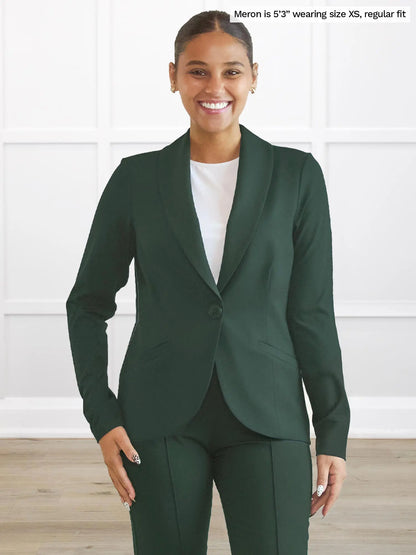 Emily Soft Stretchy Blazer Women's Clothing Canada Miik Inc