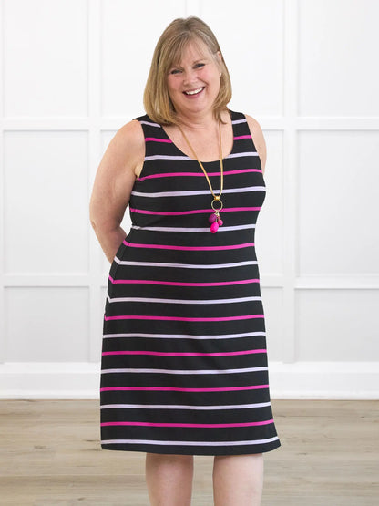 Jaaron reversible neckline tank dress - FINAL SALE