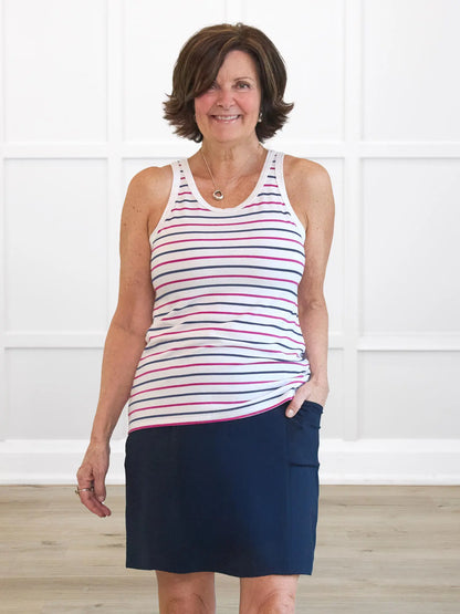 [50 % DE RÉDUCTION] Débardeur à col rond Kendy [LÉGÈREMENT DÉFECTUEUX] VENTE FINALE