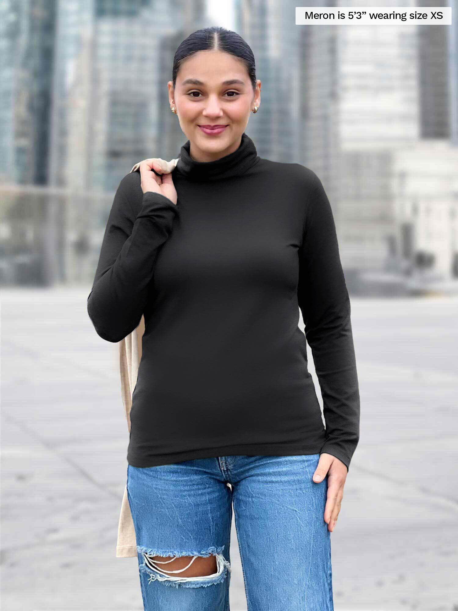 Kerry turtleneck top - FINAL SALE