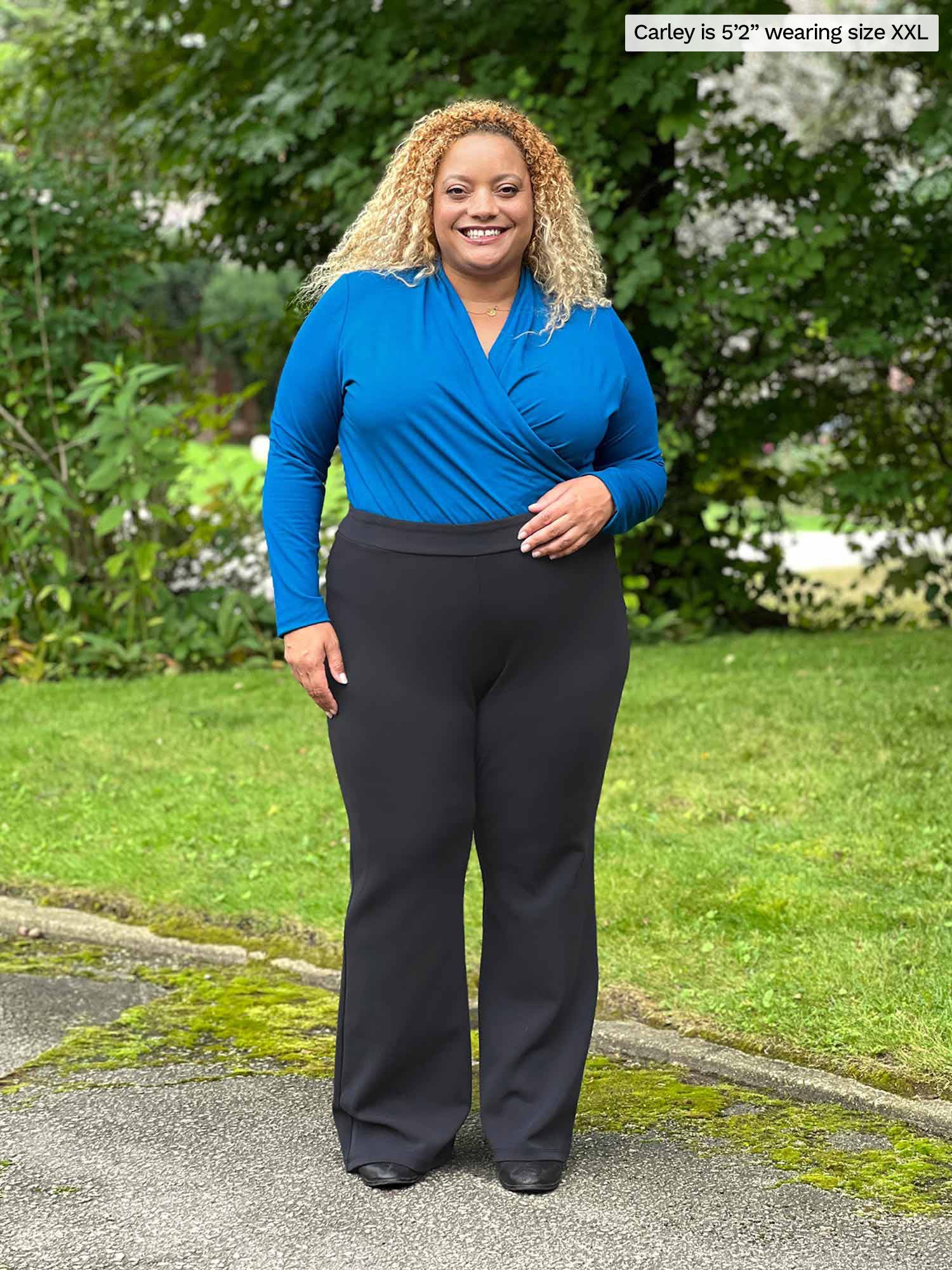 Plus Size Flare Pants