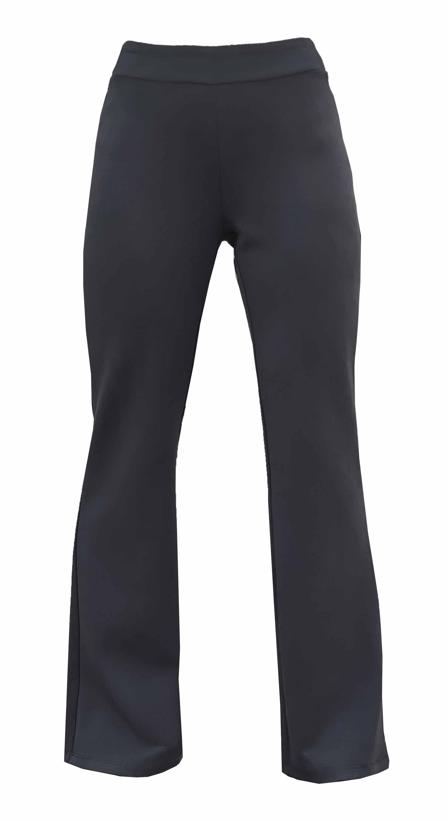 Laney mid-rise flare pant, Sustainable women's clothing made in Canada