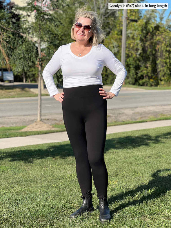 Lisa2 High-Waisted Legging  Sustainable, Canadian Made Clothing – Miik