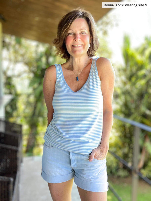 Lori reversible slouchy tank top - FINAL SALE