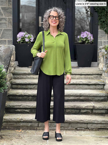 [30% OFF] Lucia collared shirt [FABRIC IRREGULARITIES] FINAL SALE