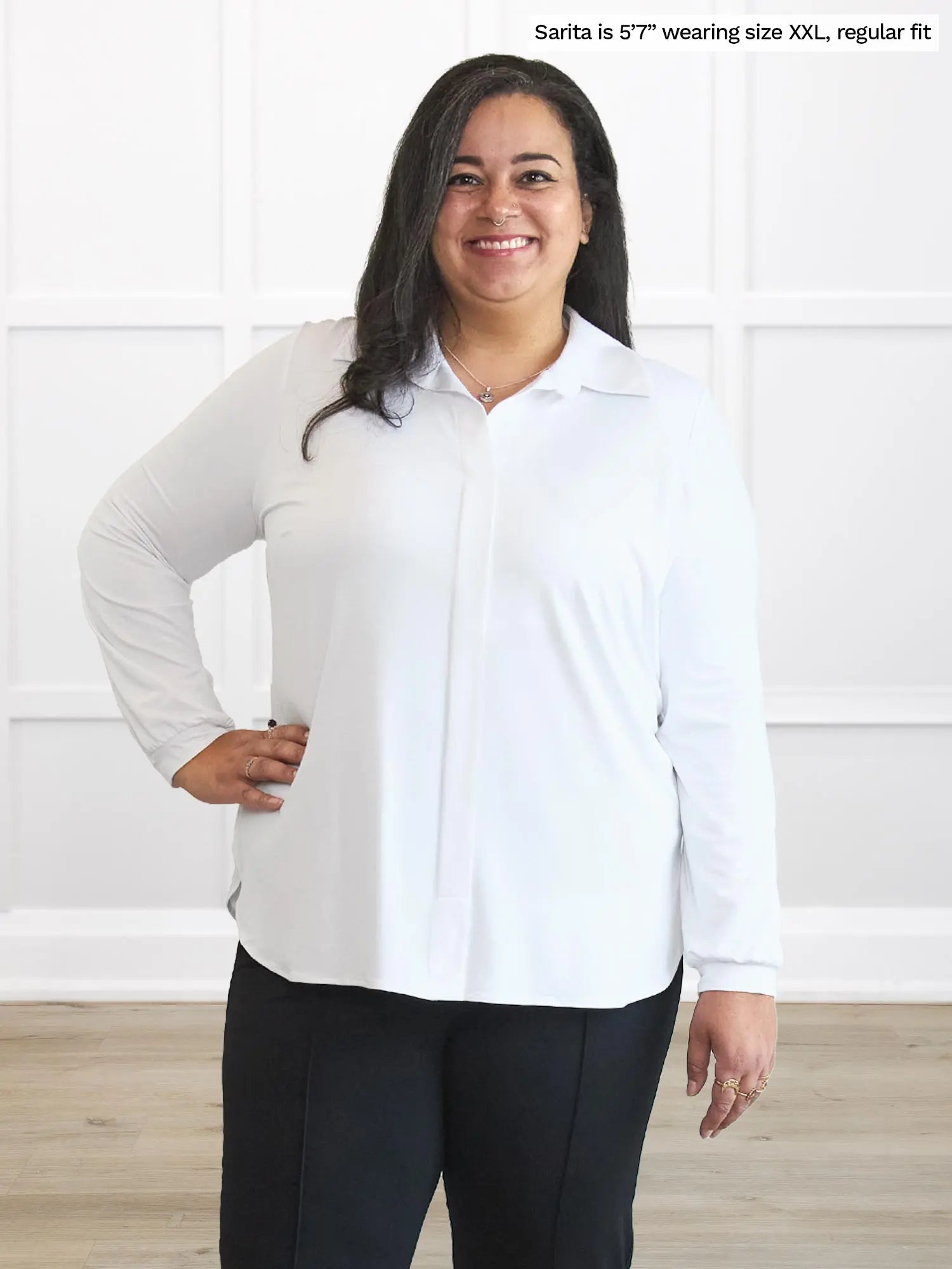 Chemise à col Lucia