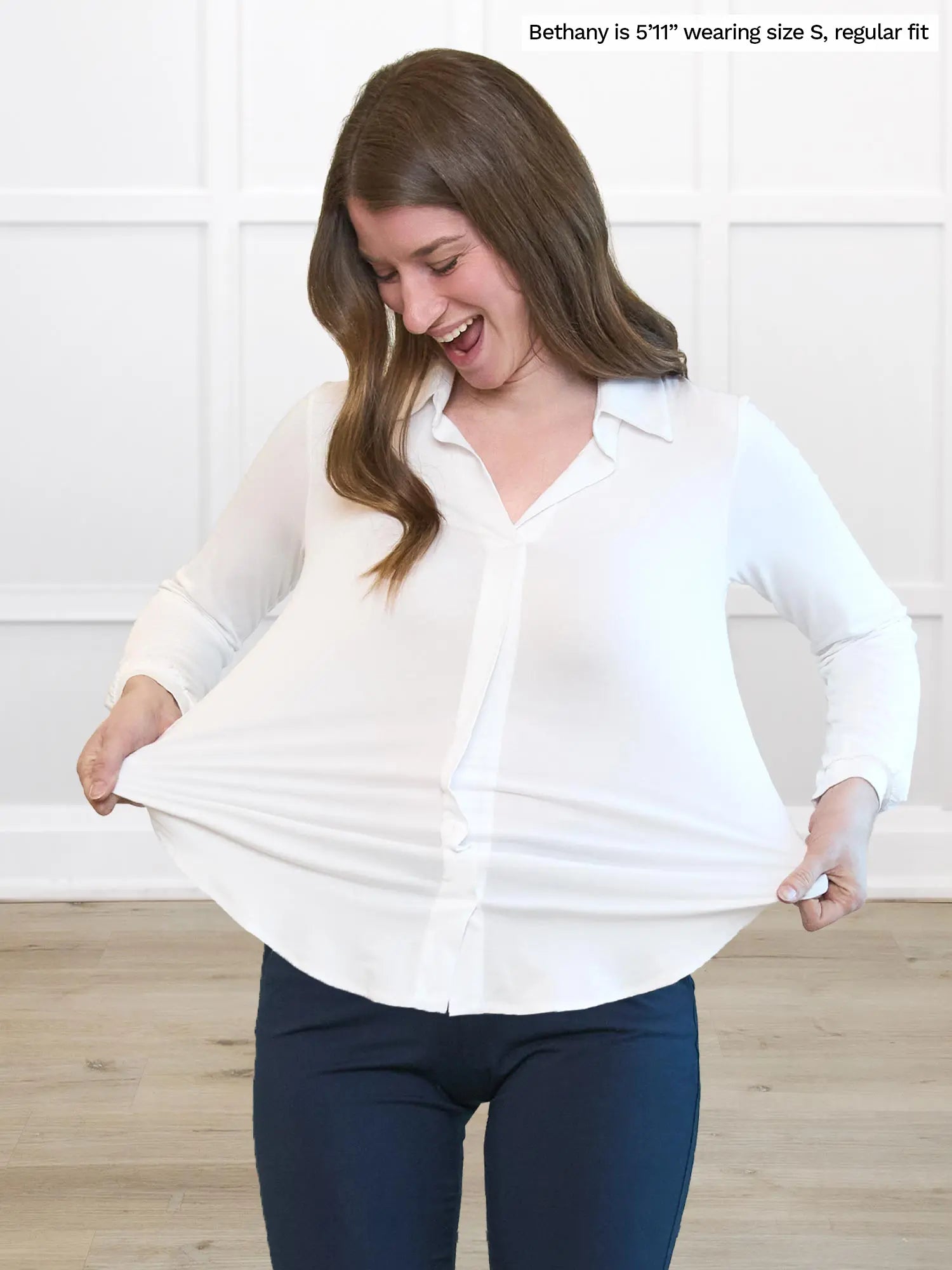 Chemise à col Lucia