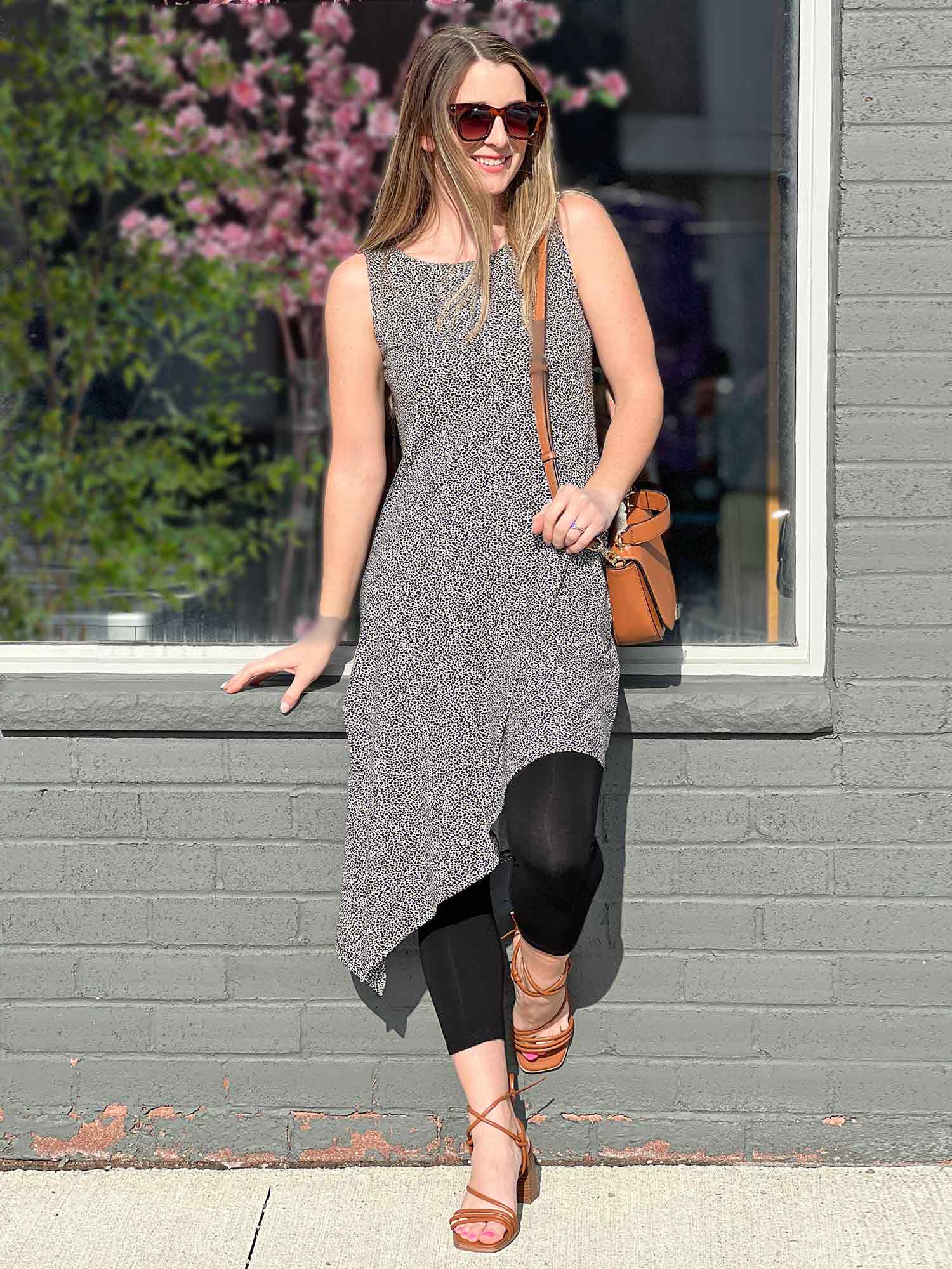 Mariska asymmetrical tunic dress Sustainable women s fashion