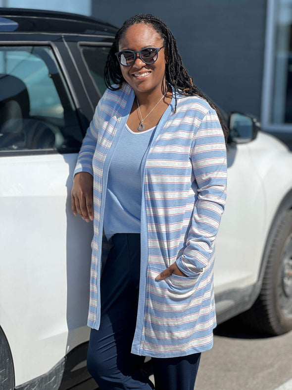 Melanie classic cardigan with pockets