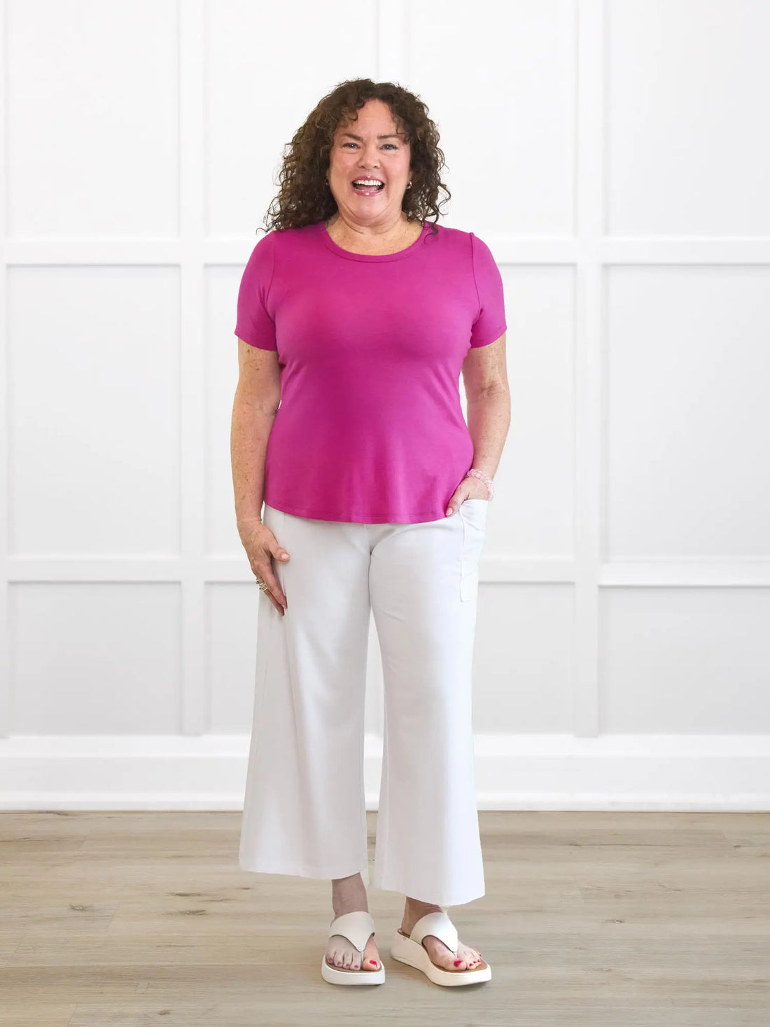 [50% OFF] Merritt wide leg lounge capri pant [SLIGHTLY FLAWED] FINAL SALE