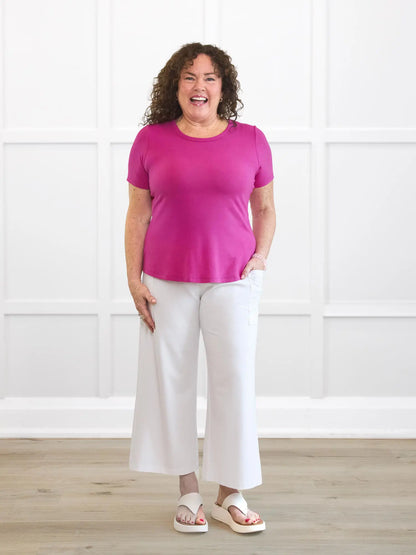 [50 % DE RÉDUCTION] Pantalon capri ample Merritt [LÉGÈREMENT DÉFECTUEUX] VENTE FINALE