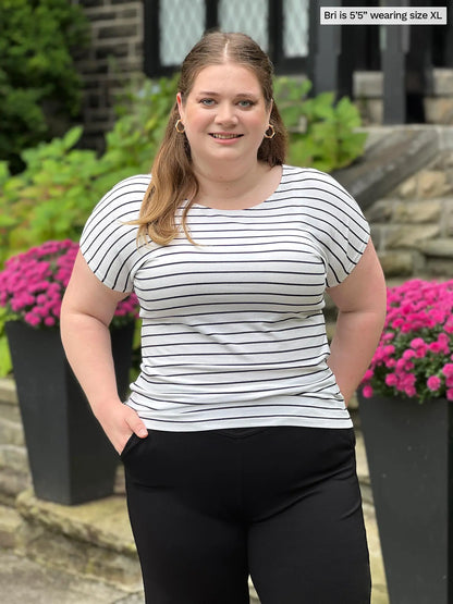 [50 % DE RÉDUCTION] Haut dolman réversible Mimi [LÉGÈREMENT DÉFECTUEUX] VENTE FINALE 