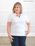 A closeup shot of Miik model Laurie (5&