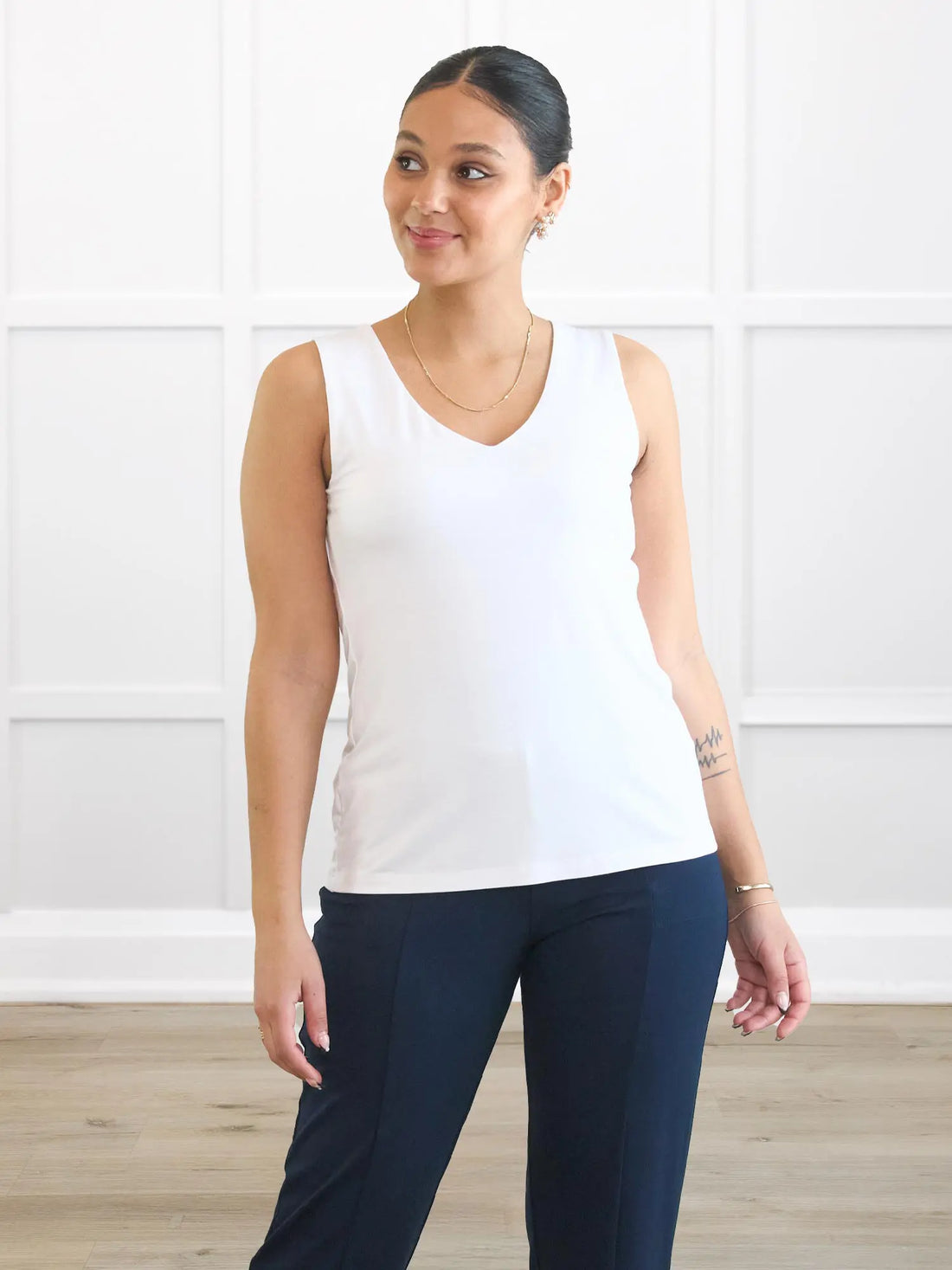 [70% OFF] Nella reversible v-neck top [FLAWED] FINAL SALE