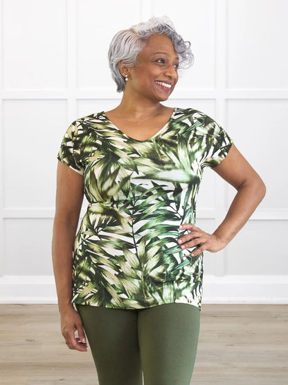 Rhianna reversible dolman tee