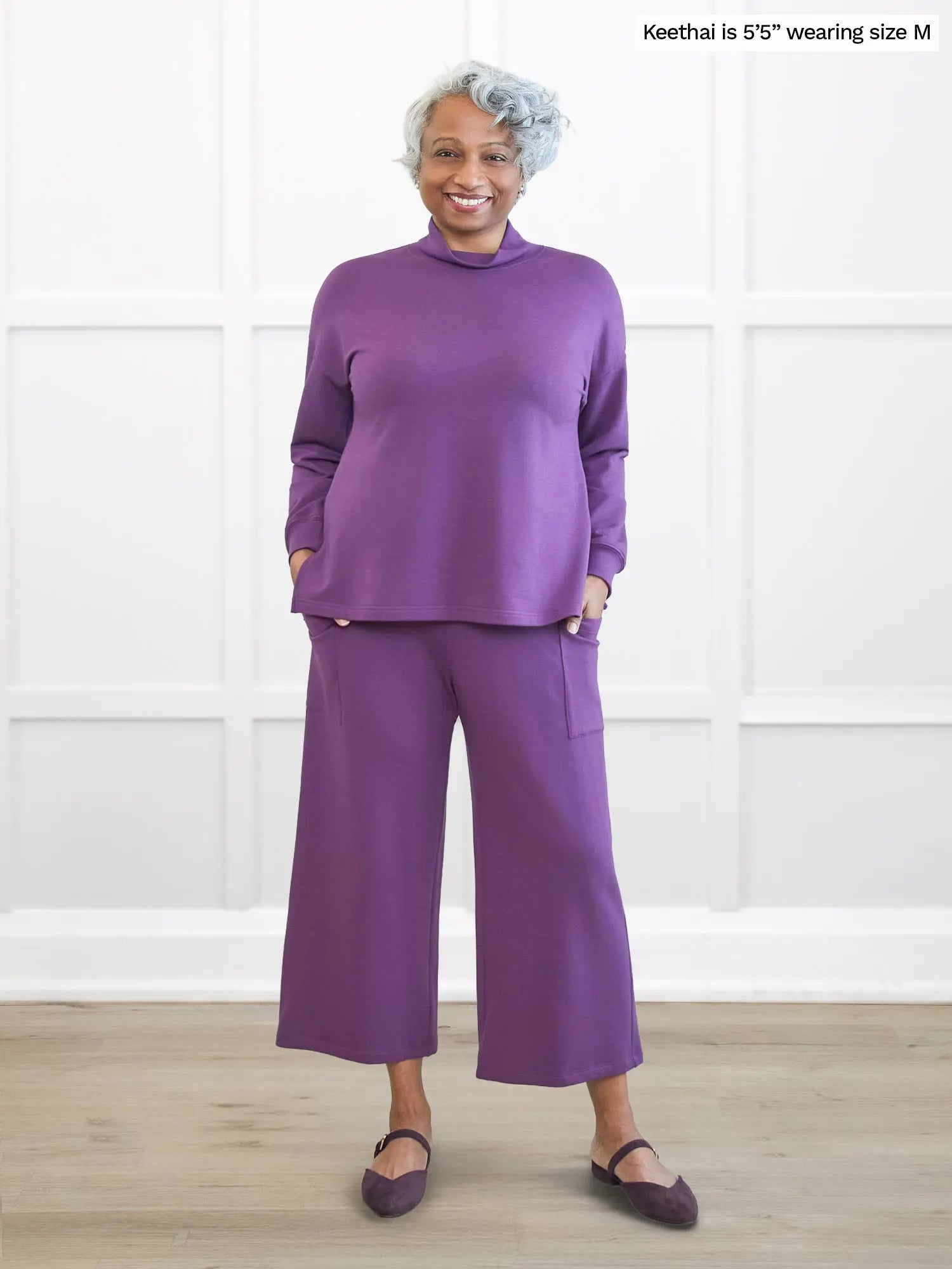 Sachi wide leg lounge capri pant | Women's Clothing Canada | Miik Sachi wide leg lounge capri pant | Women's Clothing Canada | Miik