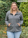 Shaelyn full zip luxe fleece jacket - FINAL SALE