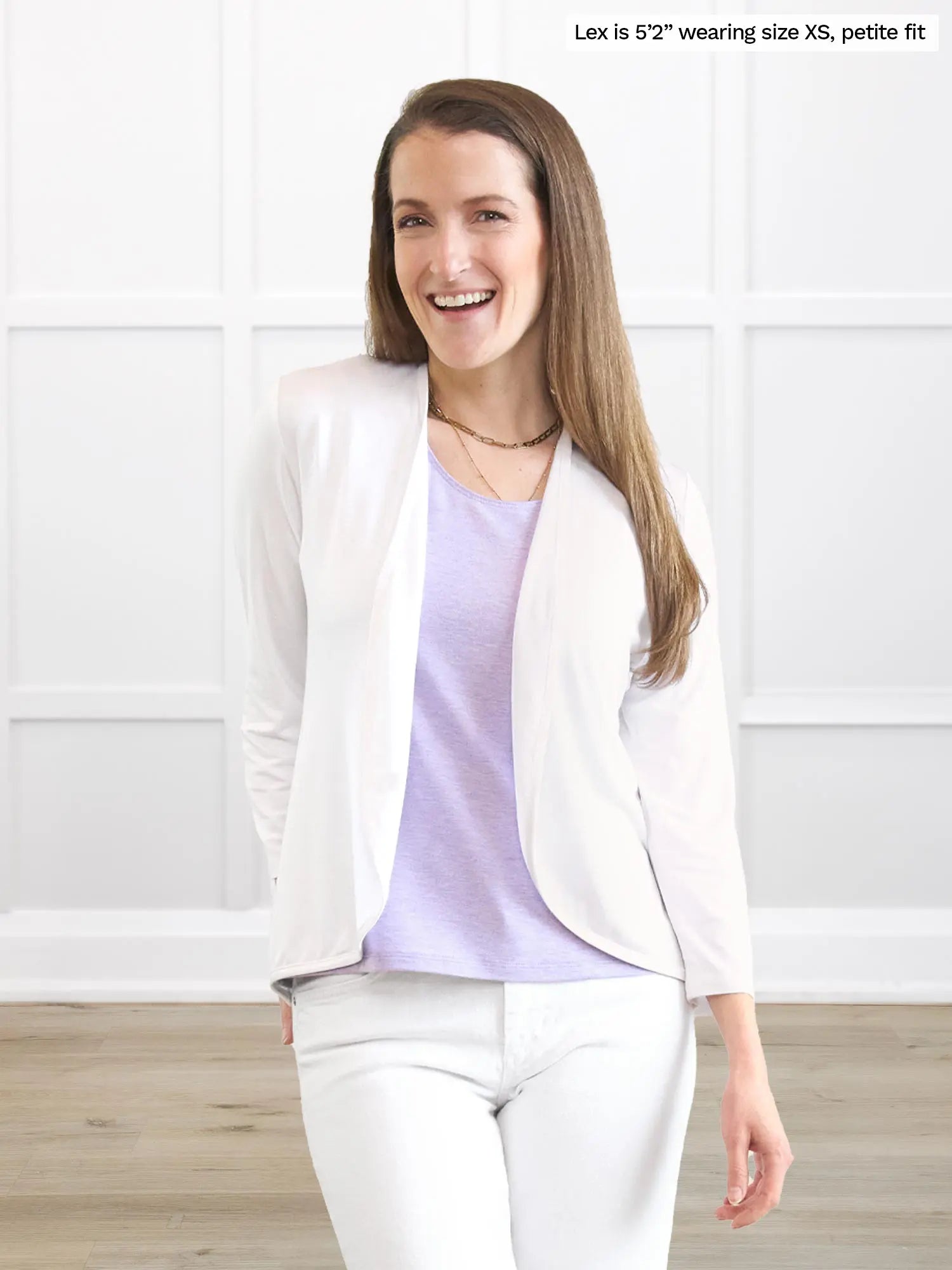 Shandra reversible neckline tank top