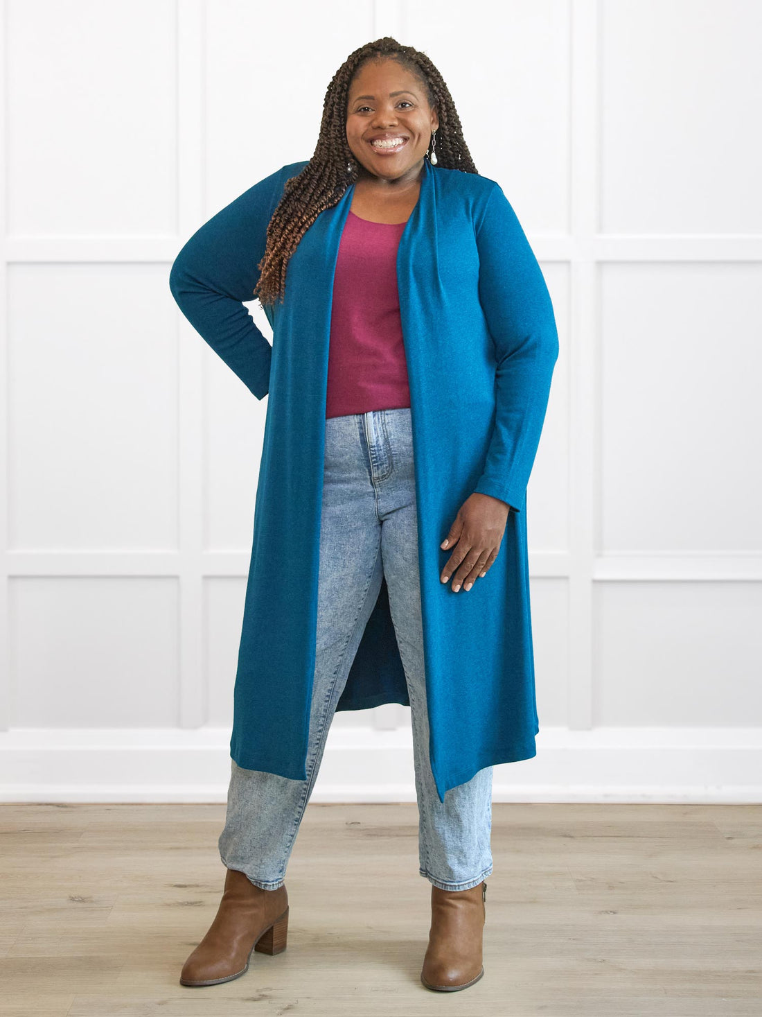 Willa lightweight knit duster cardigan - FINAL SALE