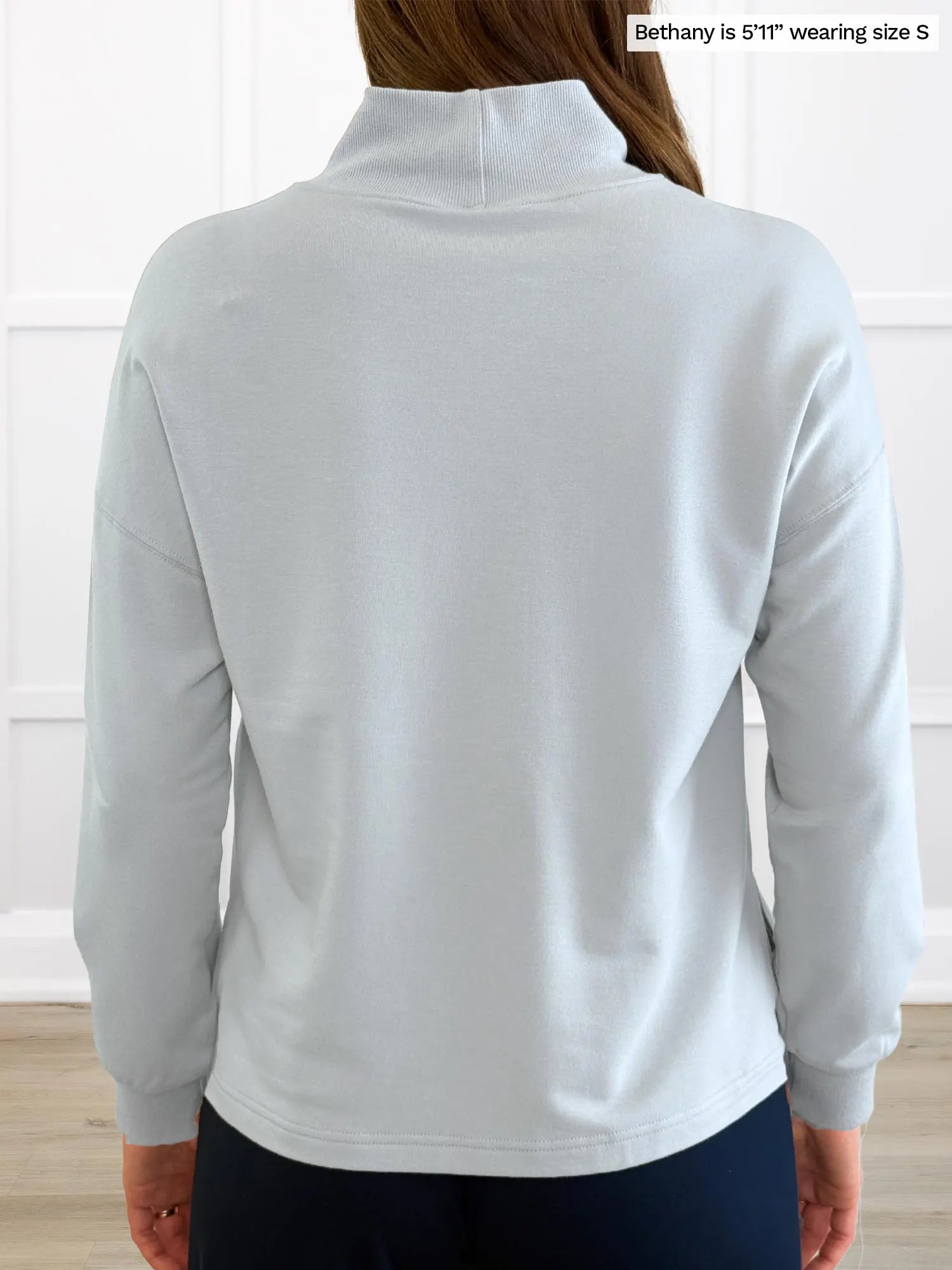 A closeup detail of the back of Miik&