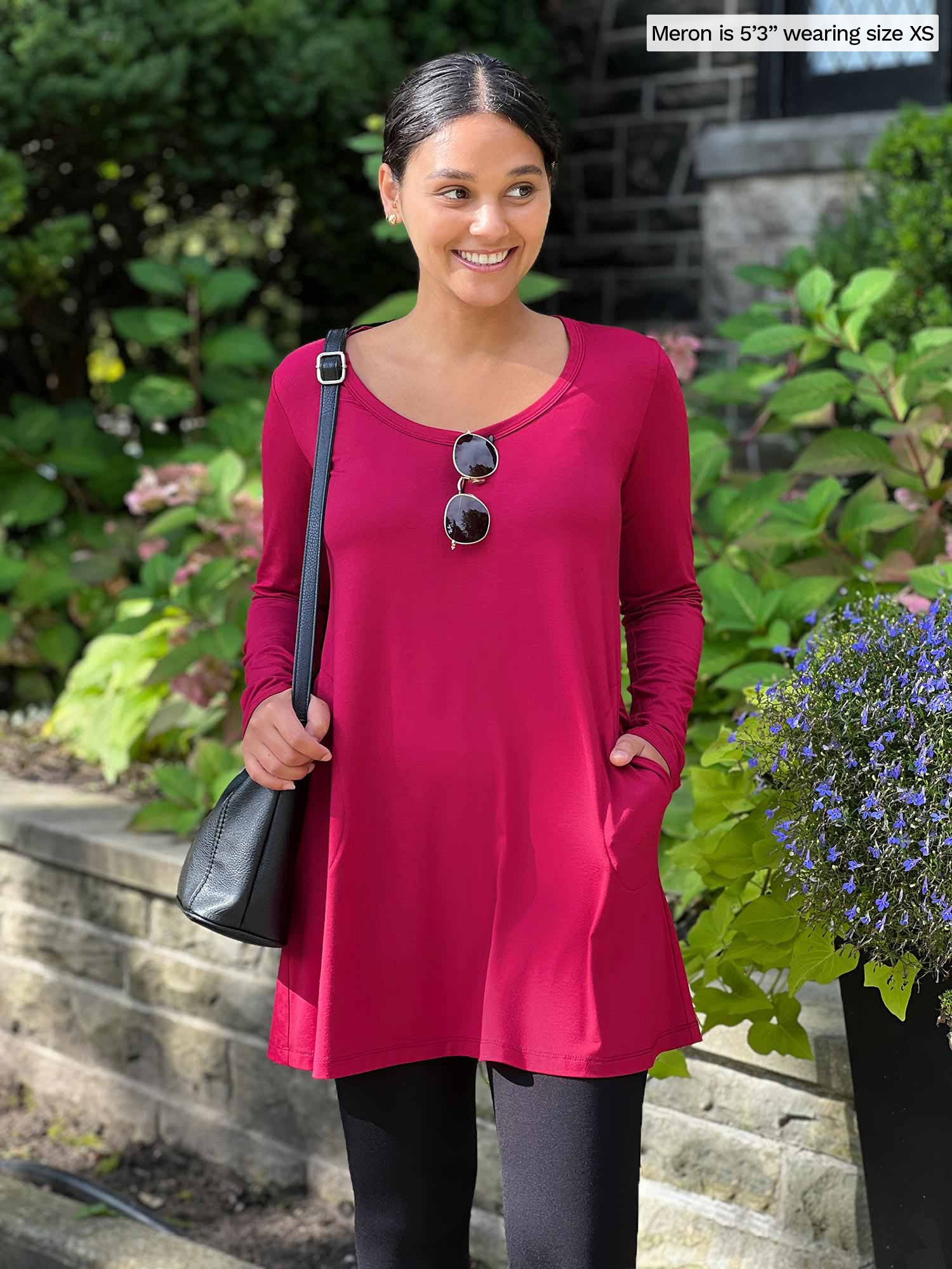 Relaxed Pocket Tunic Dress