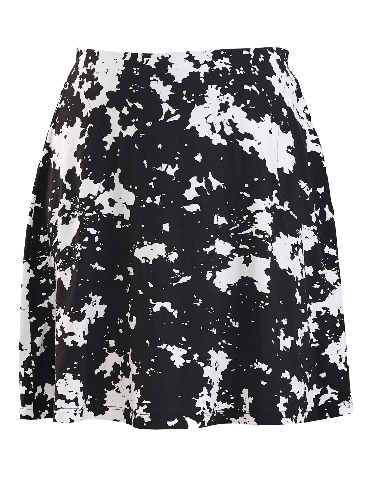 Adina flowy knee length pocket skort for women in Moo’d bloom 