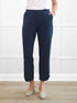 Akira tulip hem capri pant for women in Navy 