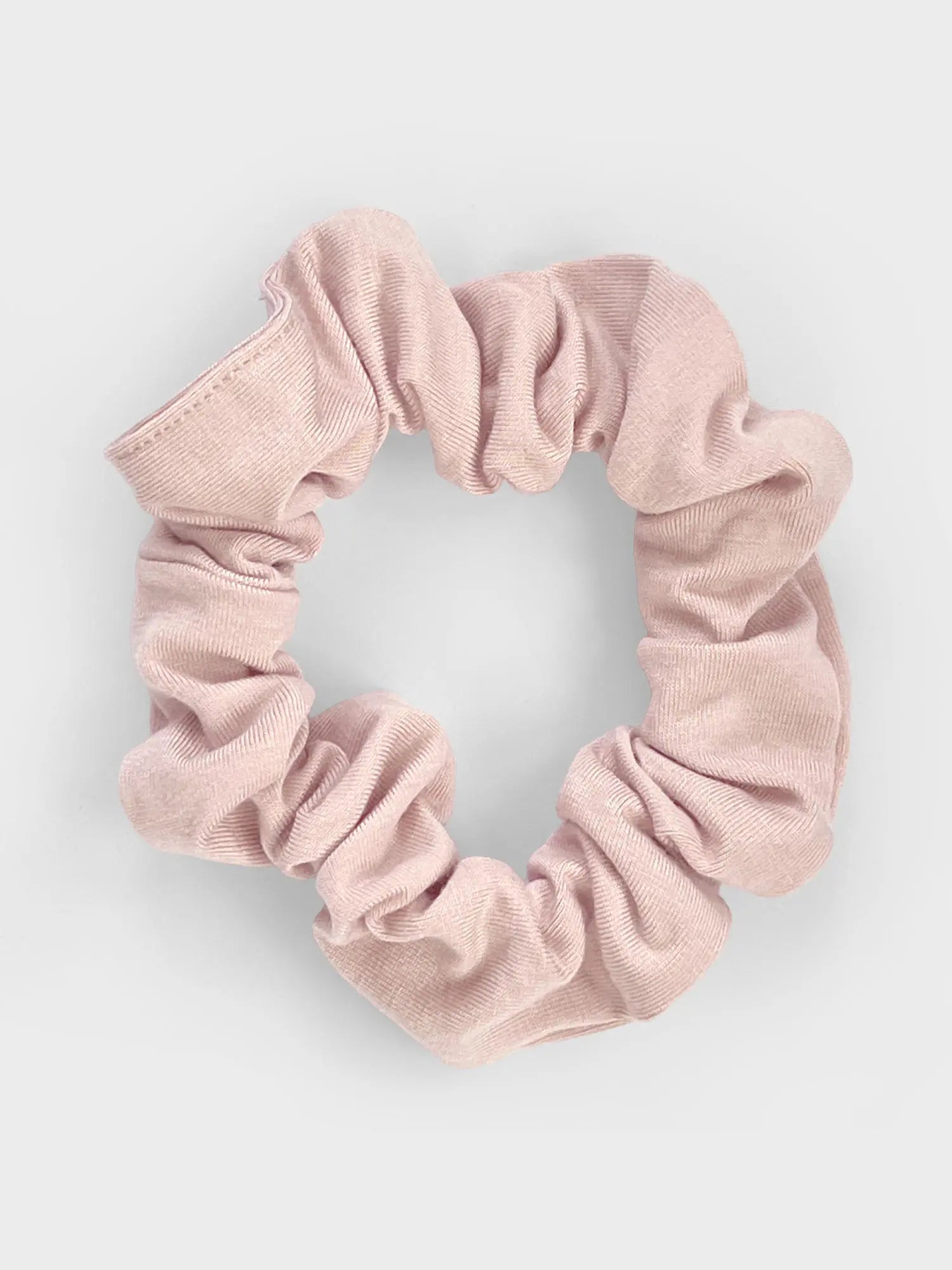 Anvi hair scrunchie for women in Ballet pink 