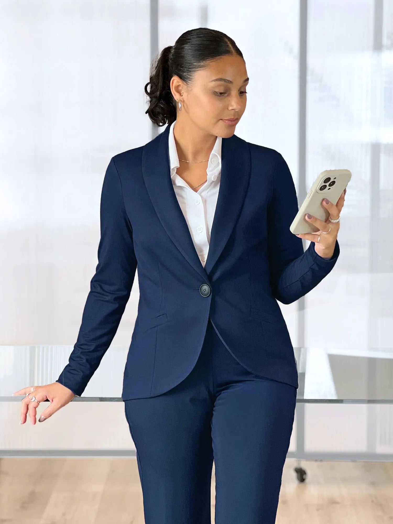 Emily soft stretchy blazer