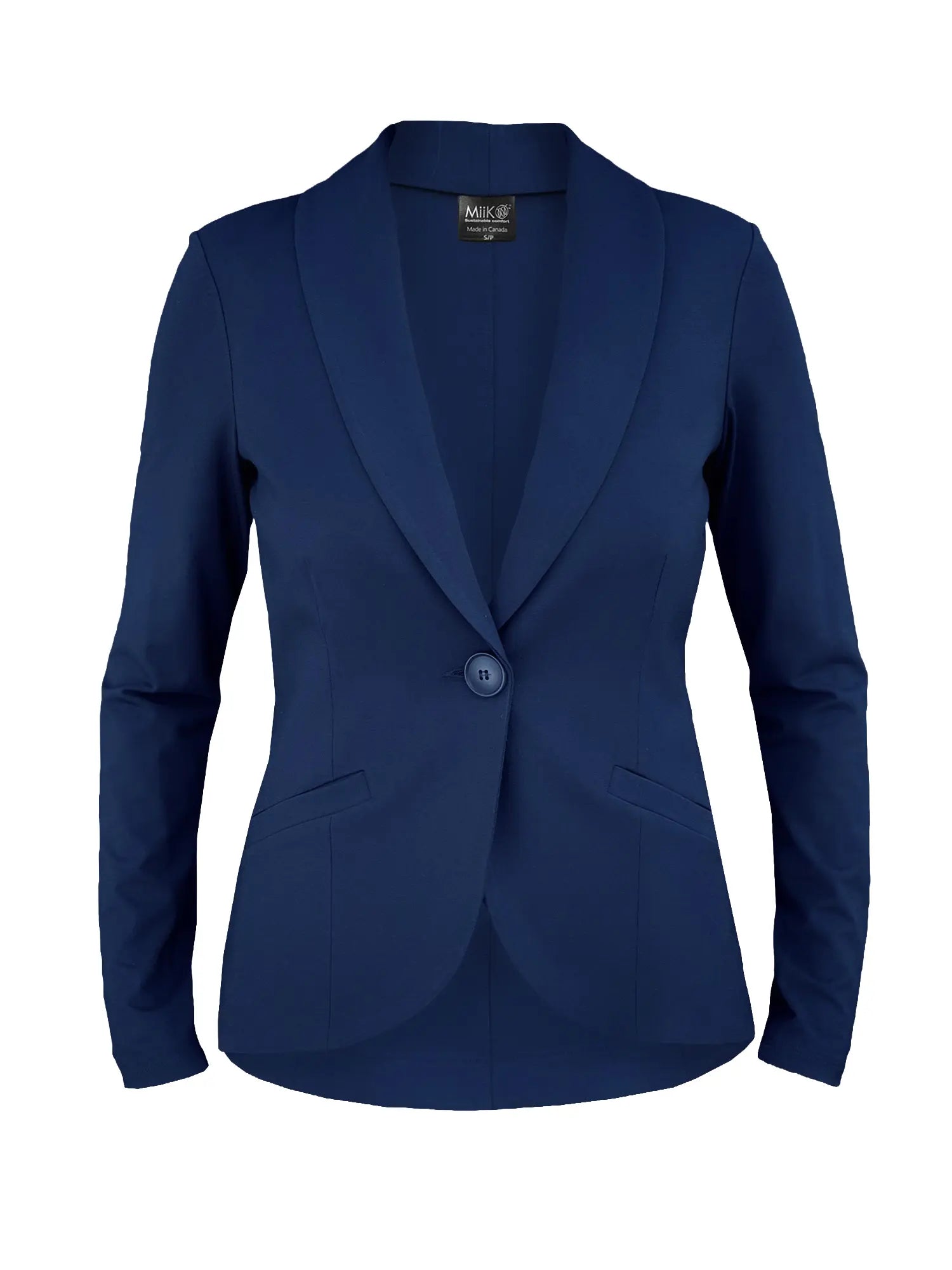 Emily soft blazer blazer for women in navy 