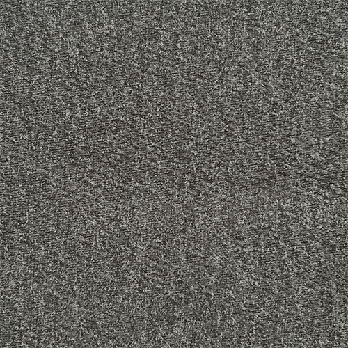 A swatch of Miik's granite melange grey fabric