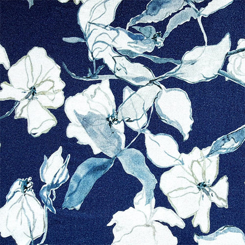 Miik's indigo bloom floral colour swatch