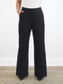 Kamaria wide leg ponte pant for women in Black 