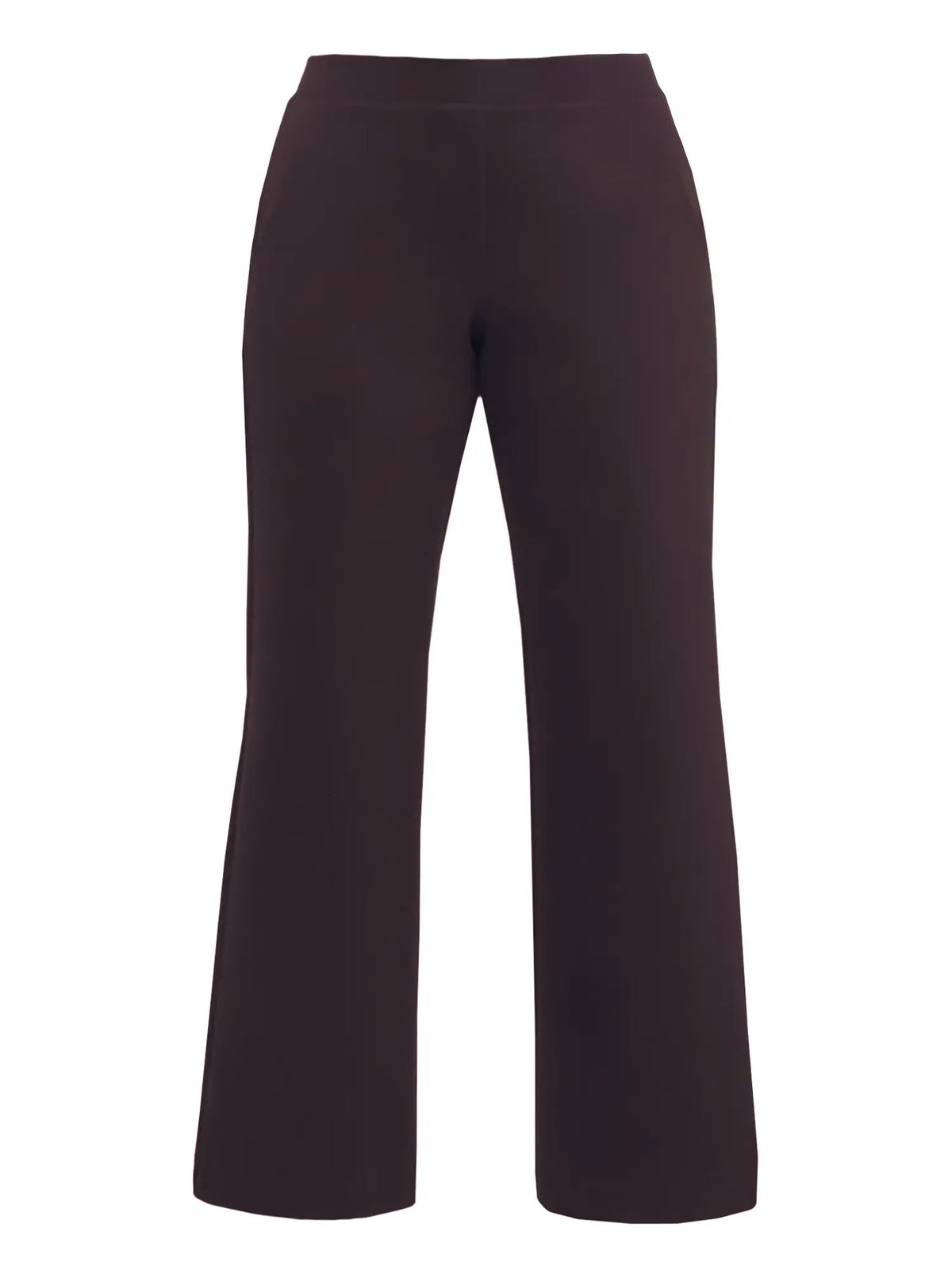 Kamaria wide leg ponte pant for women in Espresso 