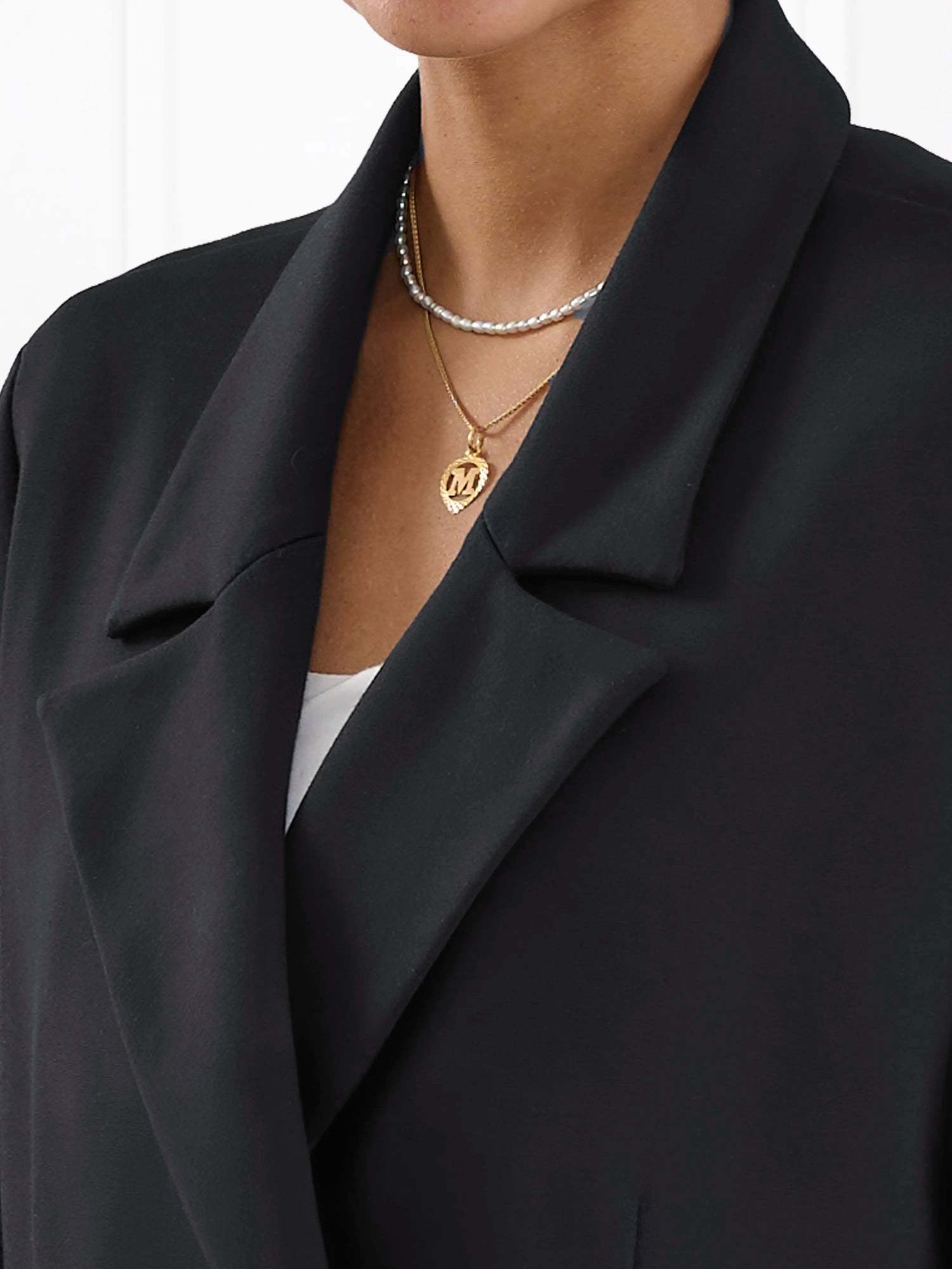 Lesley relaxed tailored ponte jacket for women in Black 
